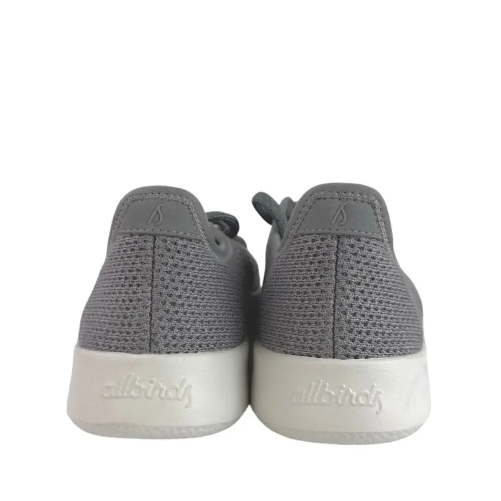 Allbirds Women's Gray Knit Lace Up Low Top Lightweight Tree Runner Shoes Size 6